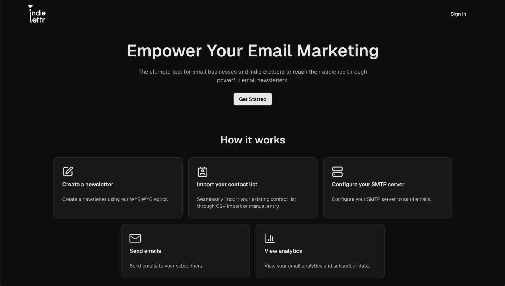 Indielettr - Newsletter Marketing